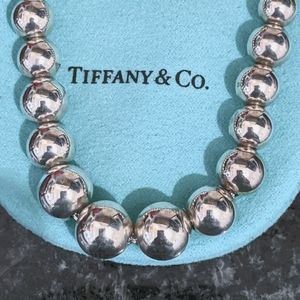 TIFFANY HardWear Graduated Ball Silver Necklace